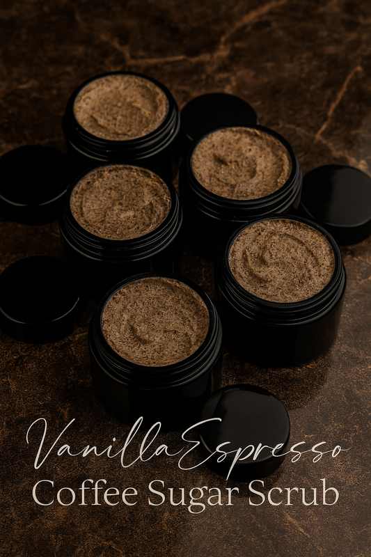 Vanilla Espresso Coffee Sugar Scrub