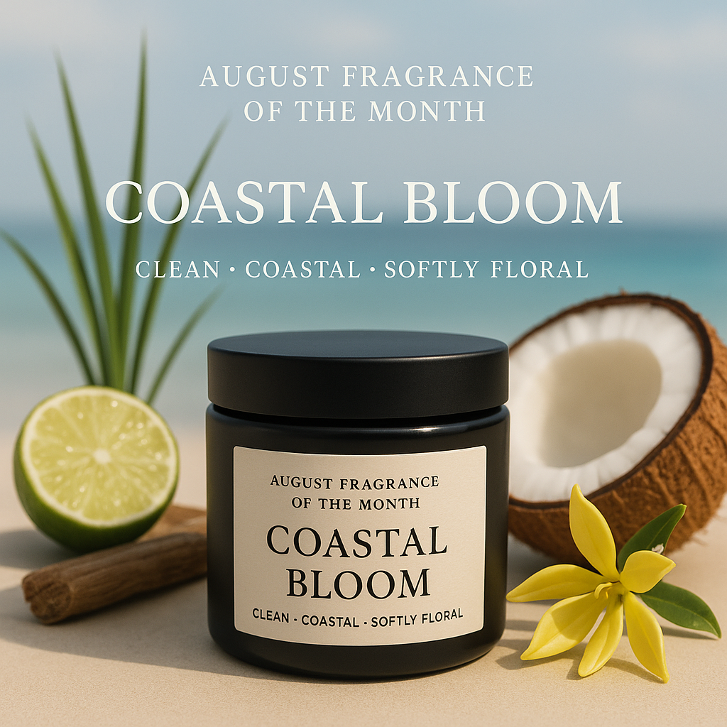 🌊 Coastal Bloom – August Fragrance of the Month