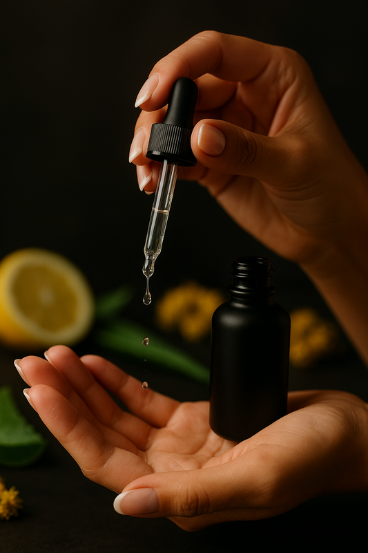 ⭐ Hydrating Glow Serum with Hyaluronic Acid + Aloe