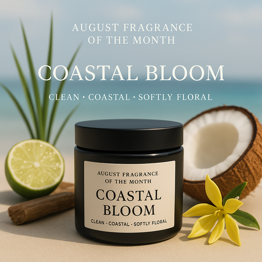 🌊 Coastal Bloom – August Fragrance of the Month