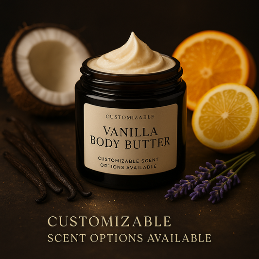 Custom Whipped Tallow Body Butter – Pure, Essential Oil, or Fragrance Options